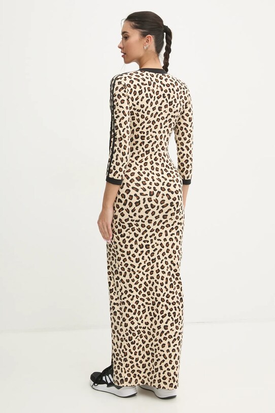 Oblečenie Šaty adidas Originals Leopard IX7418 béžová