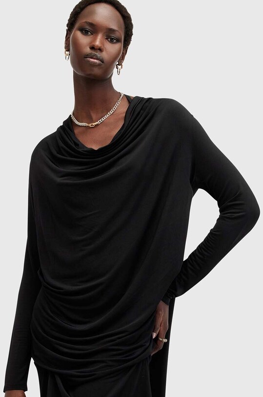 Платье AllSaints AMEI DRESS W022DB чёрный AW24