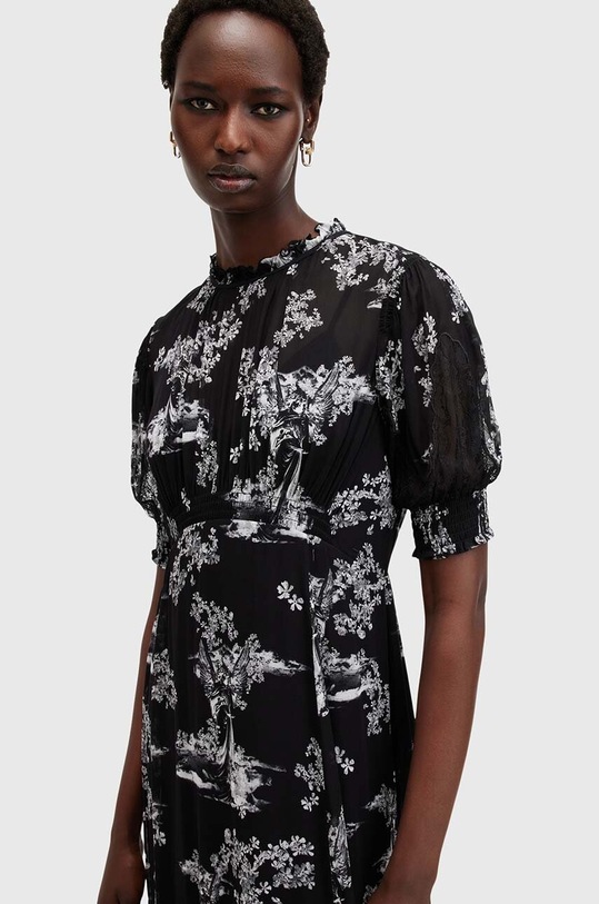 AllSaints rochie LAVERNA DRESS W037DB negru AW24