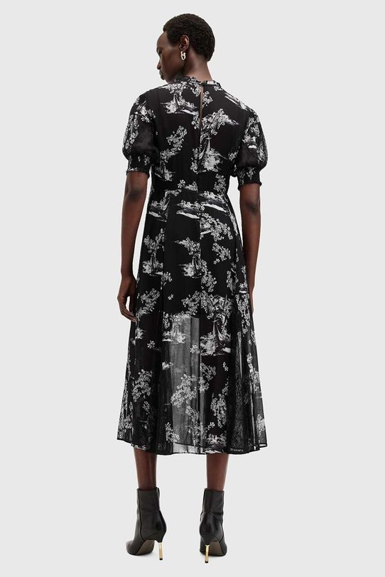 Haljina AllSaints LAVERNA DRESS crna W037DB