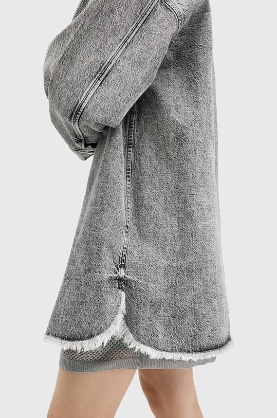 Odzież AllSaints sukienka jeansowa LILY DENIM DRESS W072DB szary