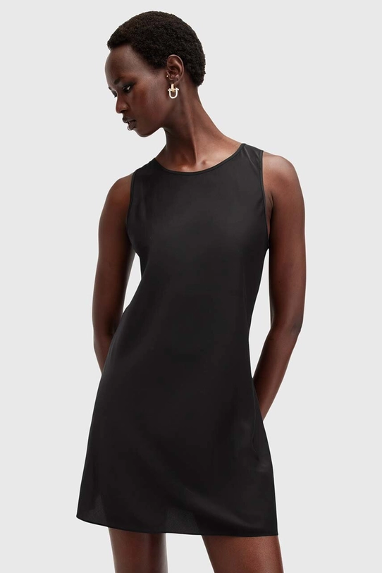 Haljina AllSaints SERAPH DRESS crna W102DB