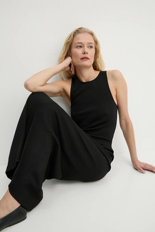 By Malene Birger rochie LOVELO negru Q71679030Z