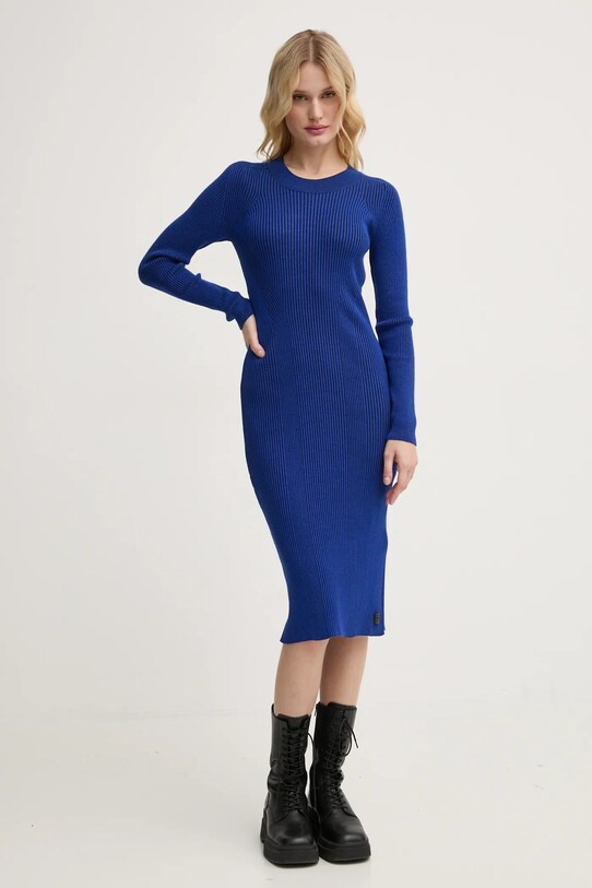 G-Star rochie D25228.D767 albastru AW24