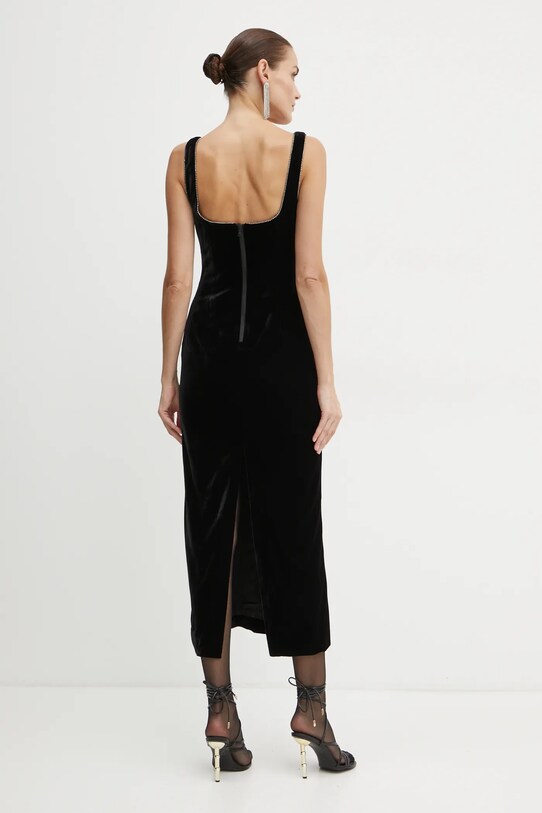 Îmbrăcăminte Bardot rochie de catifea BROOKLYN 59009DB1 negru