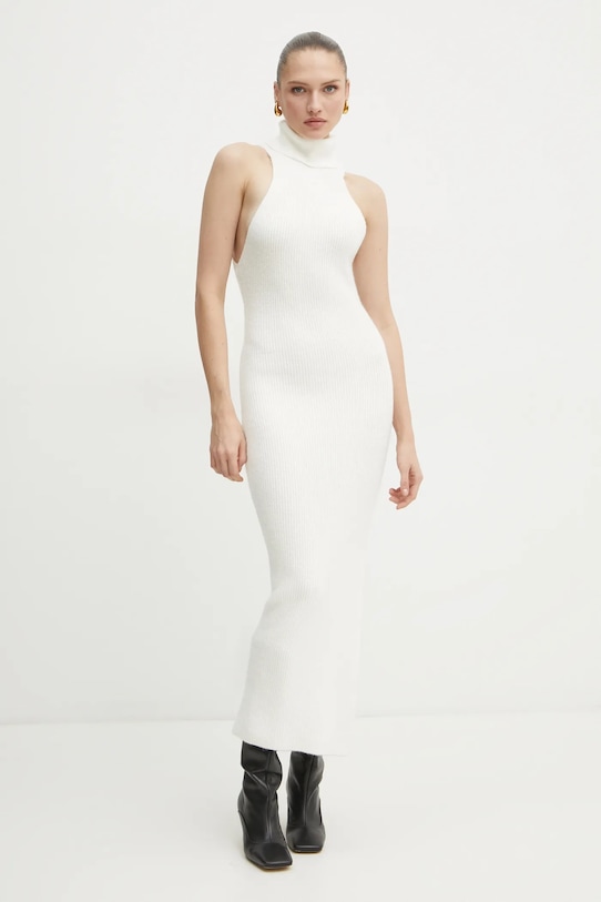 Šaty Bardot MARIANO maxi béžová 59434DB