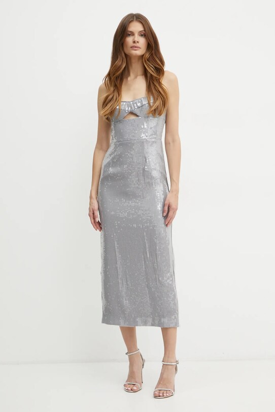 Bardot rochie CERISE 59519DB gri AW24
