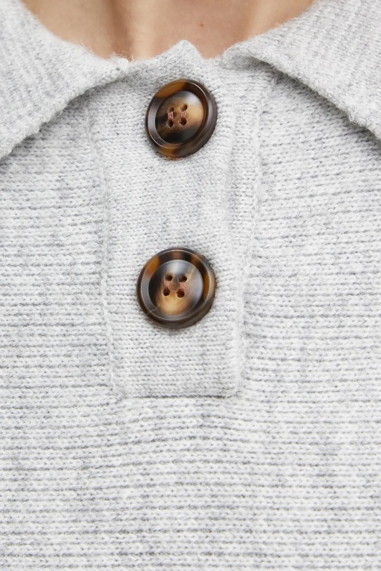 Bardot rochie din amestec de lana LEXTER 59526DB gri