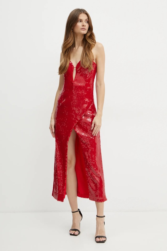 Рокля Bardot ANTIGONE 59605DB червен AW24