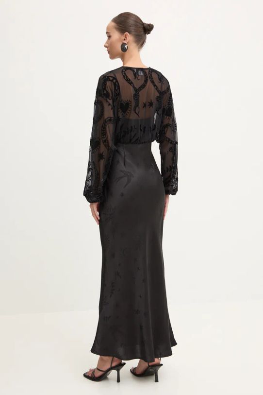 Šaty Never Fully Dressed Emma NFDDR1680 černá AW24