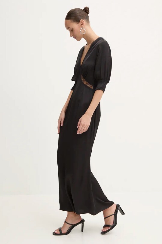 Never Fully Dressed rochie May Dress NFDDR1692 negru AW24