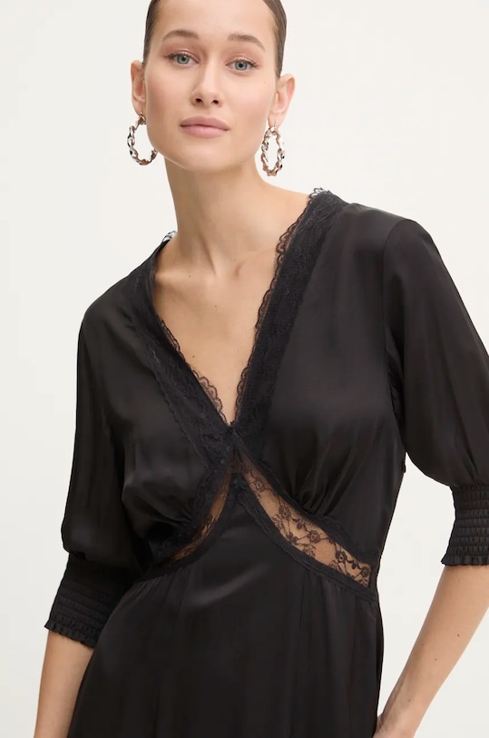 Рокля Never Fully Dressed May Dress черен NFDDR1692