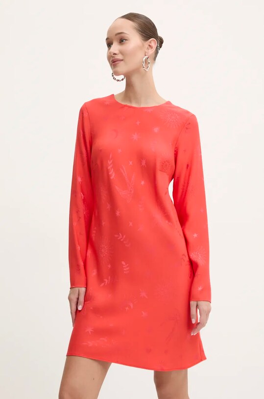 Šaty Never Fully Dressed Mini Soho Dress NFDDR1568 červená AW24