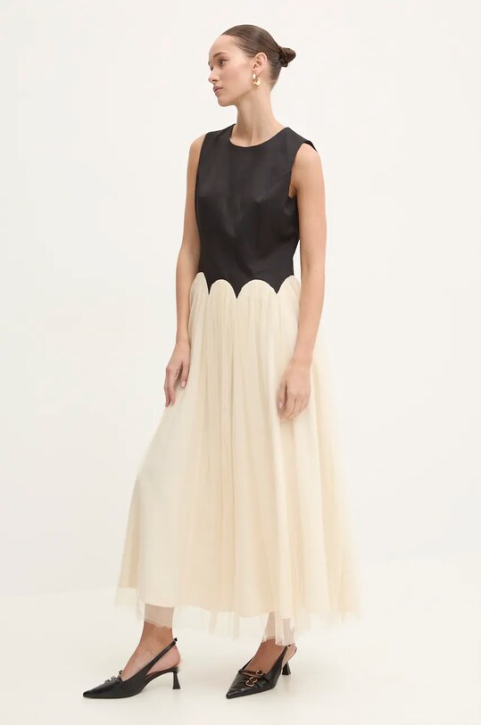 Платье Never Fully Dressed Monika Dress maxi чёрный NFDDR1639