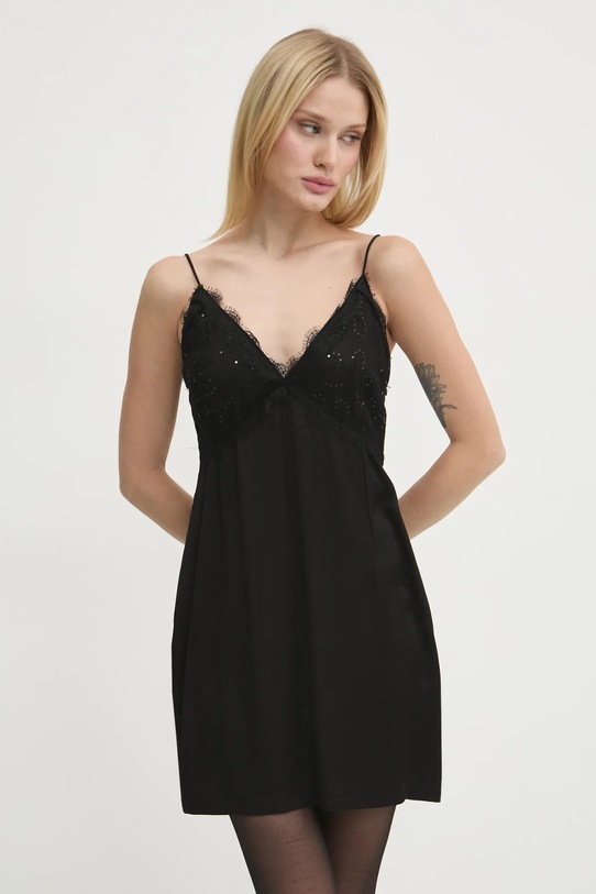 Сукня Never Fully Dressed Reha Dress mini чорний NFDDR1682