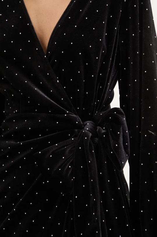 Рокля Never Fully Dressed Midi Vienna черен NFDDR1677