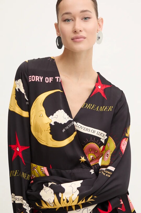 Рокля Never Fully Dressed Mini Vienna черен NFDDR1711