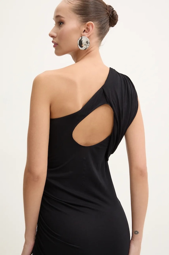 Šaty Rick Owens Lilies LI02D5526RV čierna