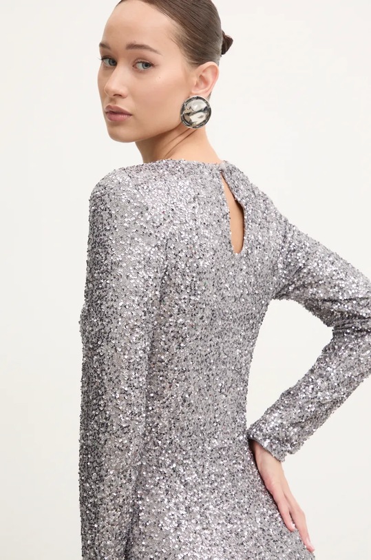 Never Fully Dressed rochie Soho NFDDR1428 argintiu AW24