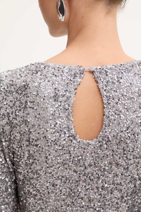 Never Fully Dressed rochie Soho NFDDR1428 argintiu