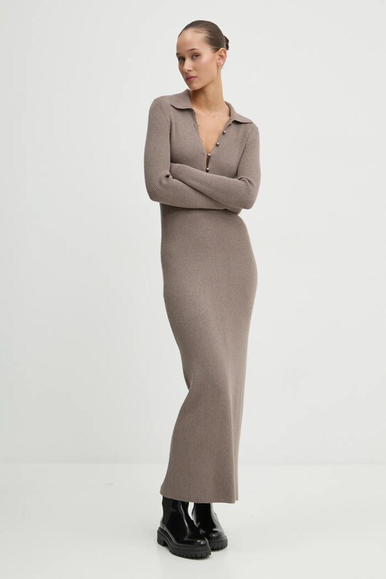 Abercrombie & Fitch rochie fixat maro KI159.4763.481