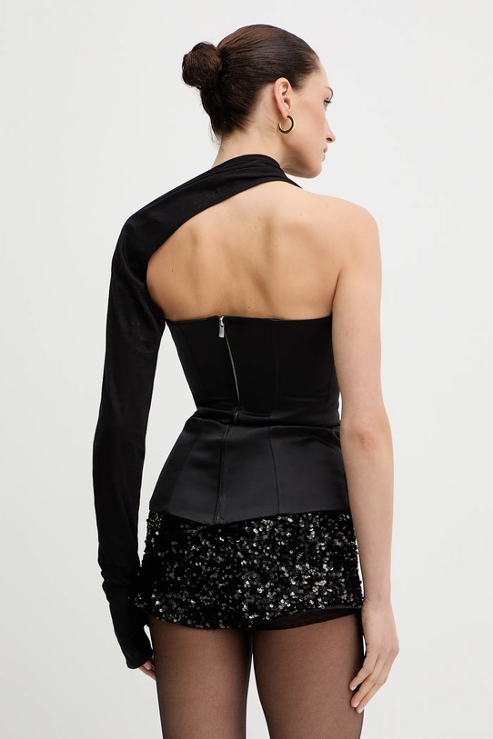 Odzież PRESSIAT bluzka wełniana PRE119FW24 czarny