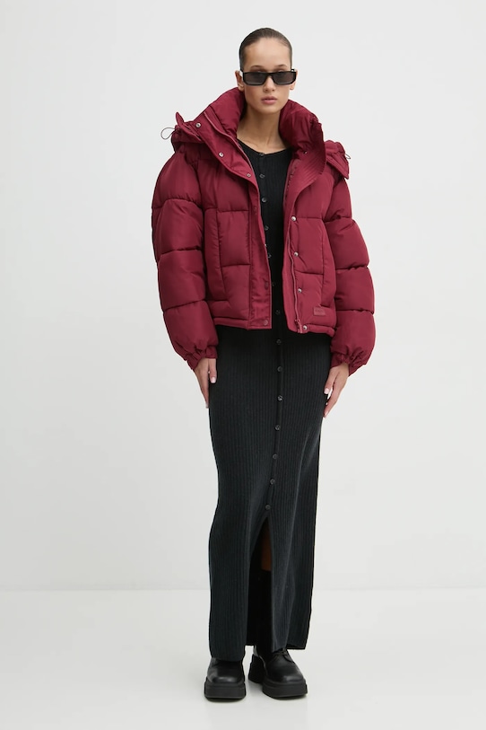 Vlnené šaty Abercrombie & Fitch KI159.5063.900 čierna AW24