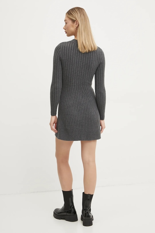 Odzież Hollister Co. sukienka KI359.4194.122 szary