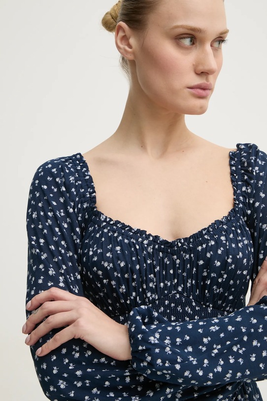 Φόρεμα Hollister Co. σκούρο μπλε KI359.4295.208