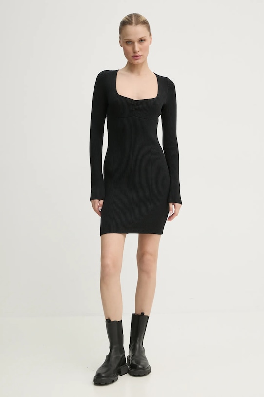 Šaty Hollister Co. KI359.4333.900 čierna AW24