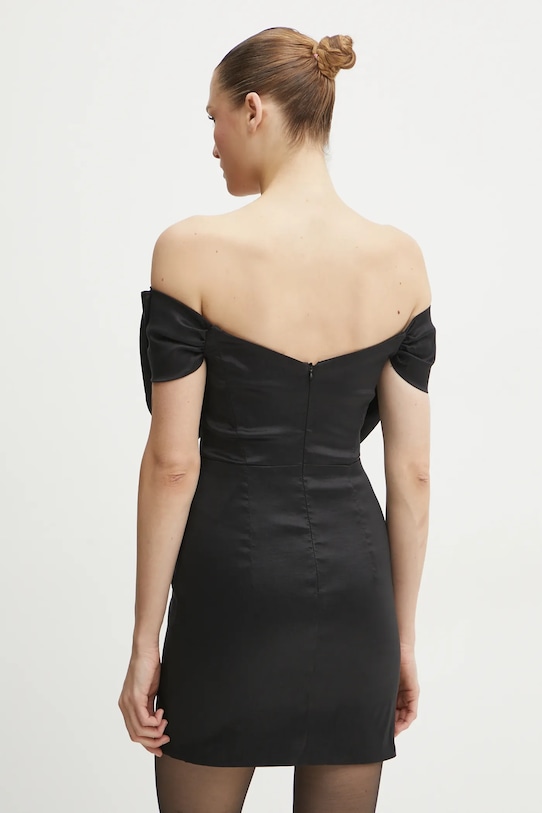 Одяг Сукня Bardot MINI BOW DRESS 54327DB2 чорний
