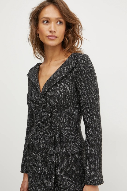 Šaty z vlněné směsi Bardot EVON 59643DB černá