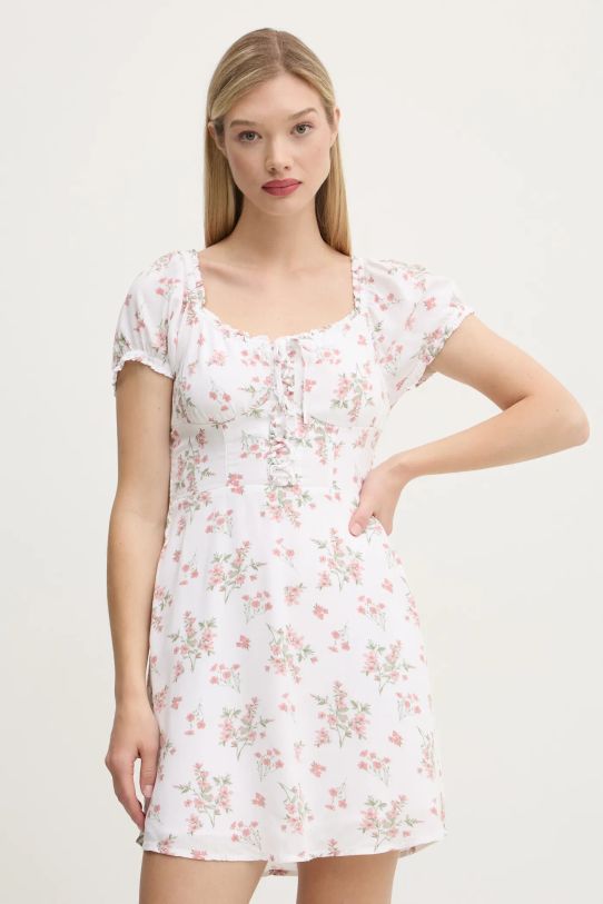 Hollister Co. rochie rotund alb KI359.2121.108