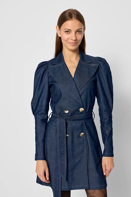 Bizuu sukienka GEORGINA GEORGINA.JEANS.GRANATOW granatowy AW24