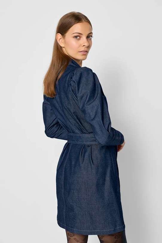Odzież Bizuu sukienka GEORGINA GEORGINA.JEANS.GRANATOW granatowy
