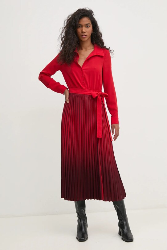Pedro del Hierro rochie 3818454 rosu AW24