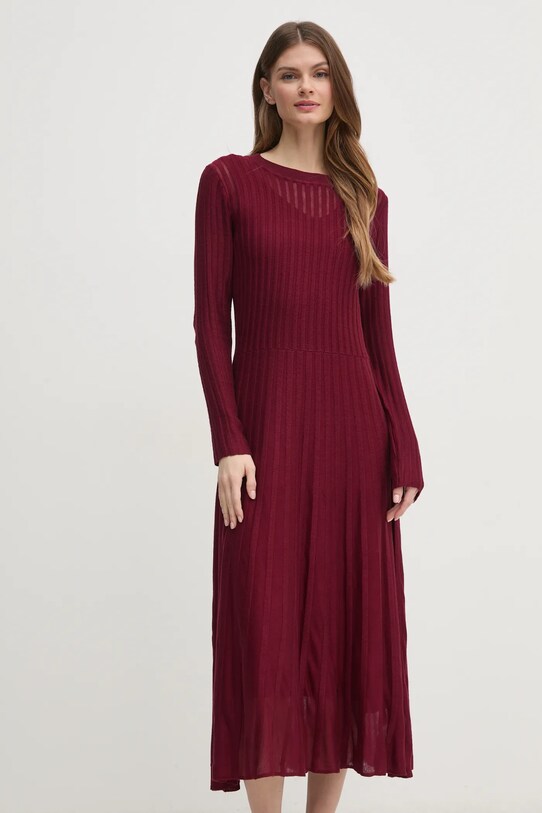 Haljina Pedro del Hierro bez uzorka bordo 6198628