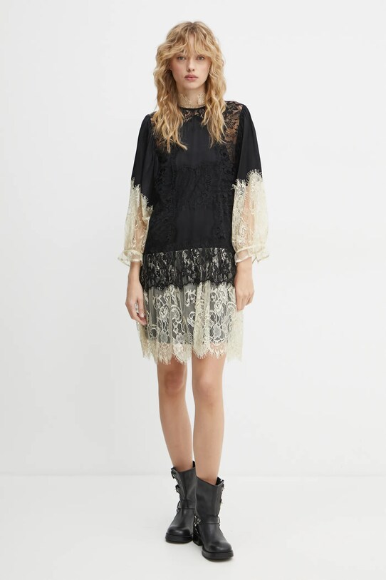 MUNTHE rochie SAGOS 244131324444 negru SS25