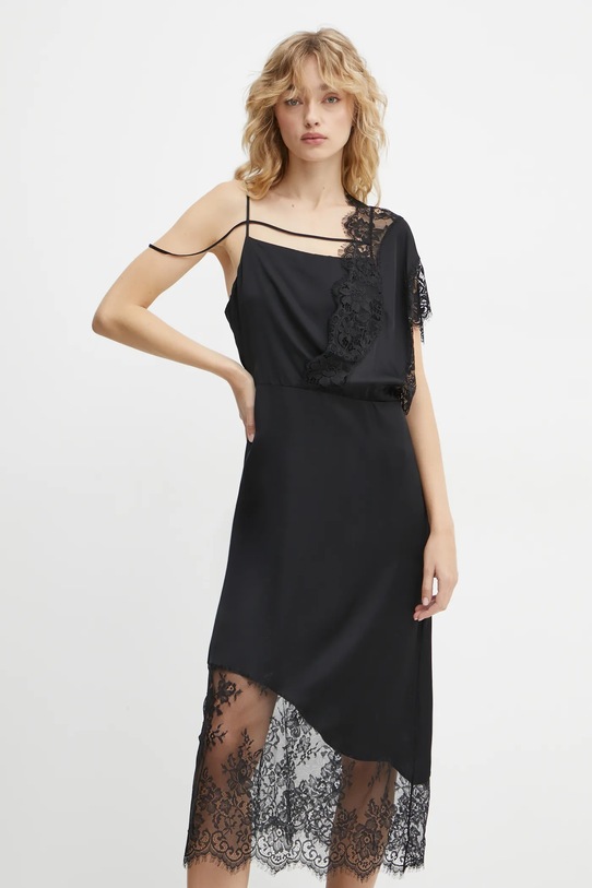 Φόρεμα MUNTHE SAHAN μαύρο 244131424444