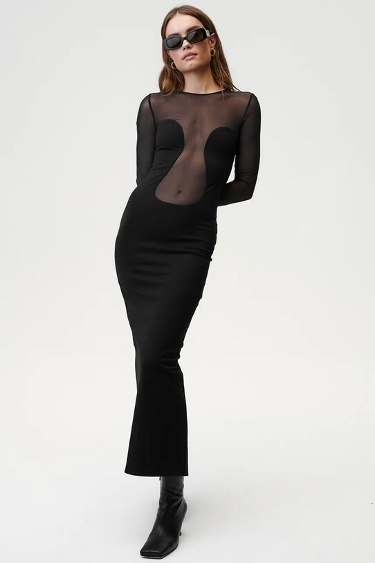 Undress Code rochie Sleek Silhouette Dress 731UC negru AW24