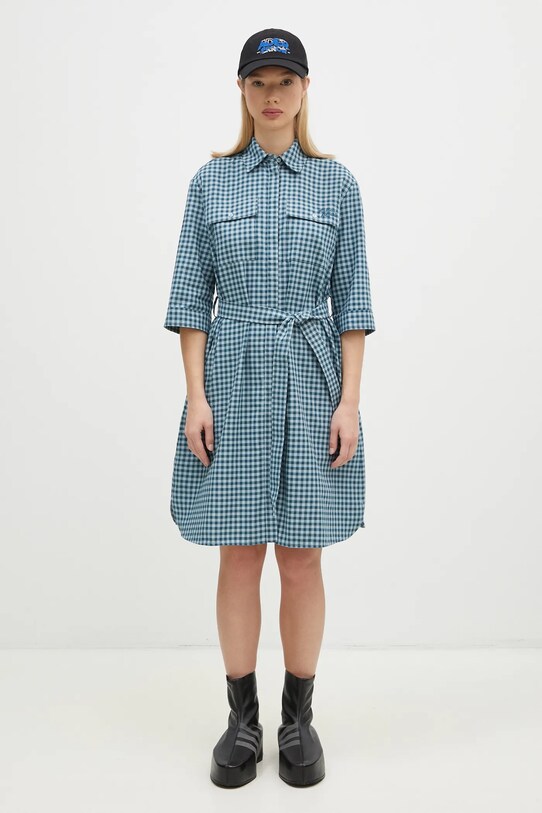 Бавовняна сукня Maison Kitsuné Double Pocket NW01620WC5015