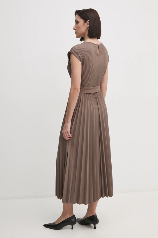 Îmbrăcăminte Sandro Ferrone rochie S58YBEFLAKE maro