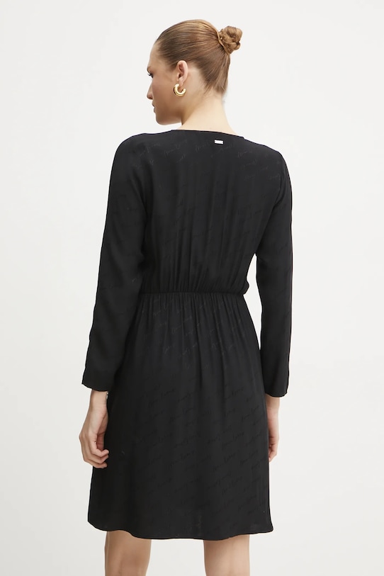 Armani Exchange rochie 6DYA21.YN4VZ negru AW24