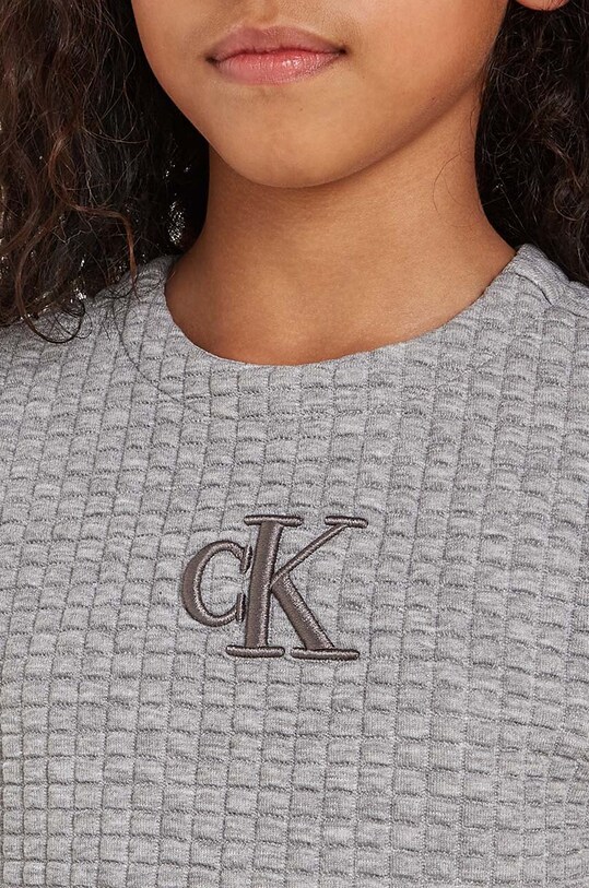 Детское платье Calvin Klein Jeans IG0IG02585.9BYH.128.176 серый