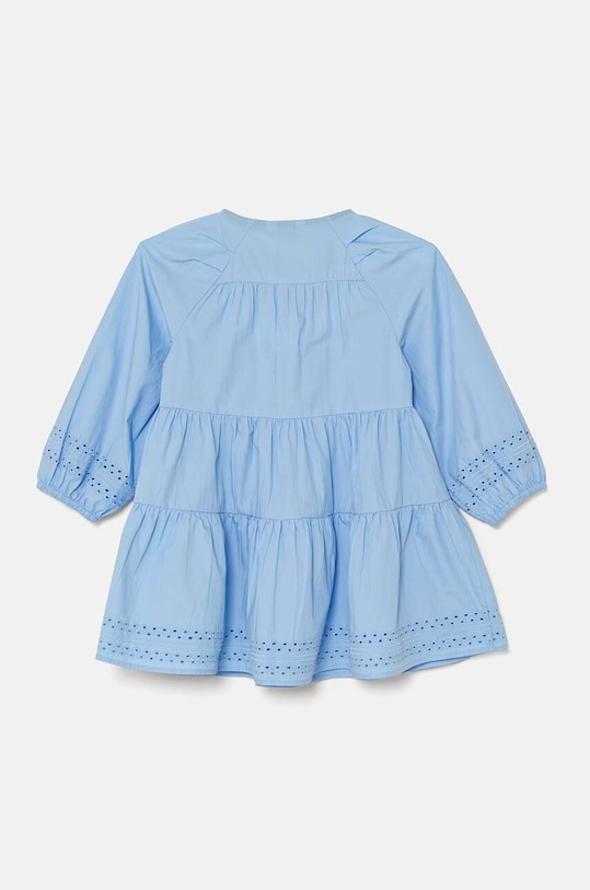 Детска памучна рокля Tommy Hilfiger KG0KG08022.9BYH.104.122 син AW24