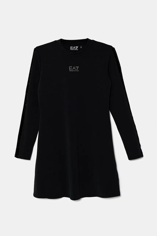 Дитяча сукня EA7 Emporio Armani довгий чорний 6DFA02.FJZBZ
