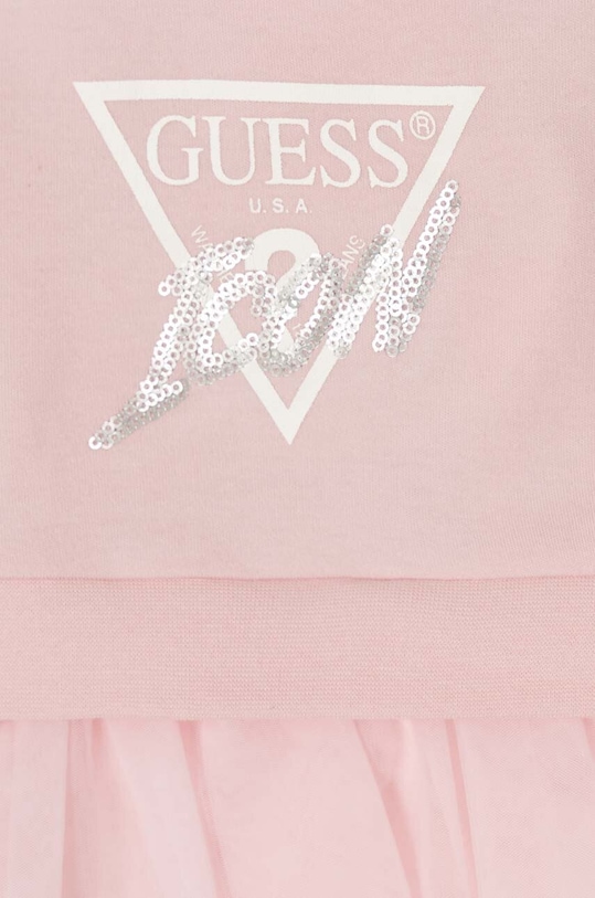 Guess sukienka niemowlęca A4YK03.KB8R0.9BYH różowy