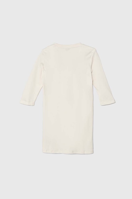 Дитяча бавовняна сукня Guess J3YK13.KA6W4.9BYH бежевий AW24