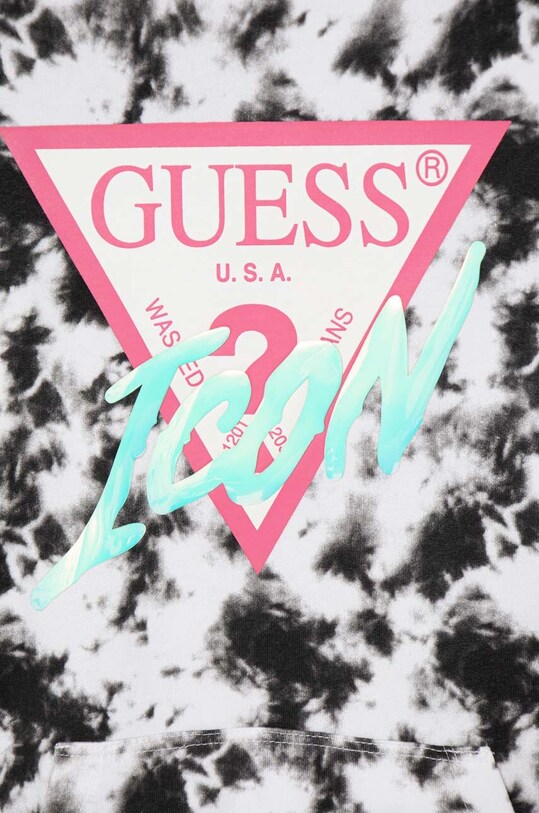 Dziewczynka Guess sukienka bawełniana dziecięca J4YK05.KA6R3.9BYH czarny