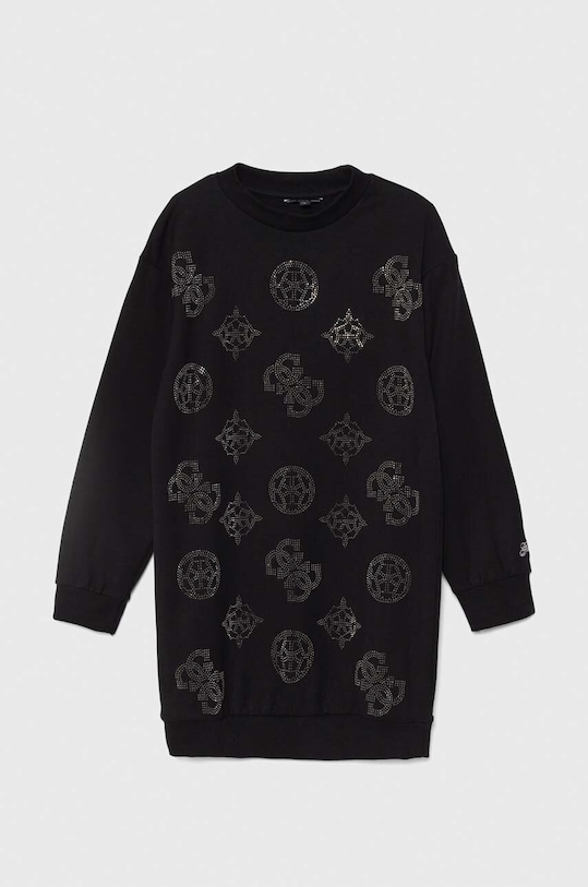 Παιδικό φόρεμα Guess J4YK19.KA6V4.9BYH μαύρο AW24